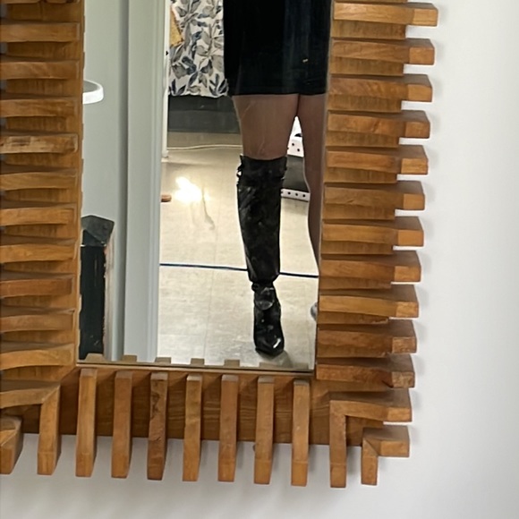 Over-the-Knee high leather boots - Picture 3 of 8